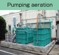 Pumping aeration