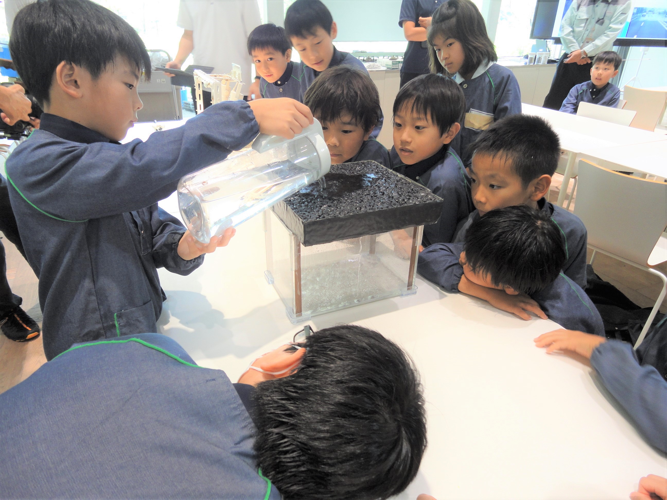 2025年9月10日　私立帝京大学小学校にて