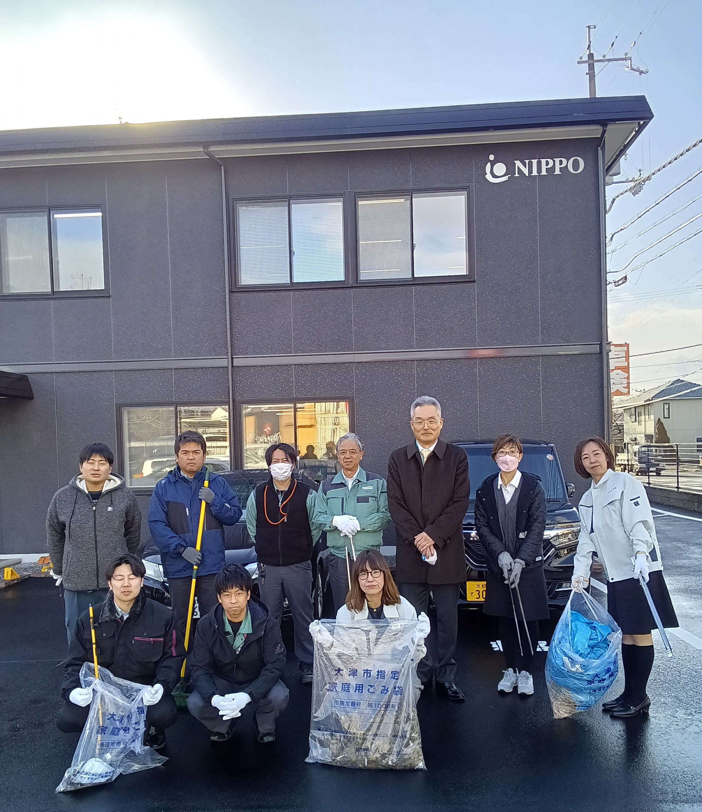 清掃活動の様子