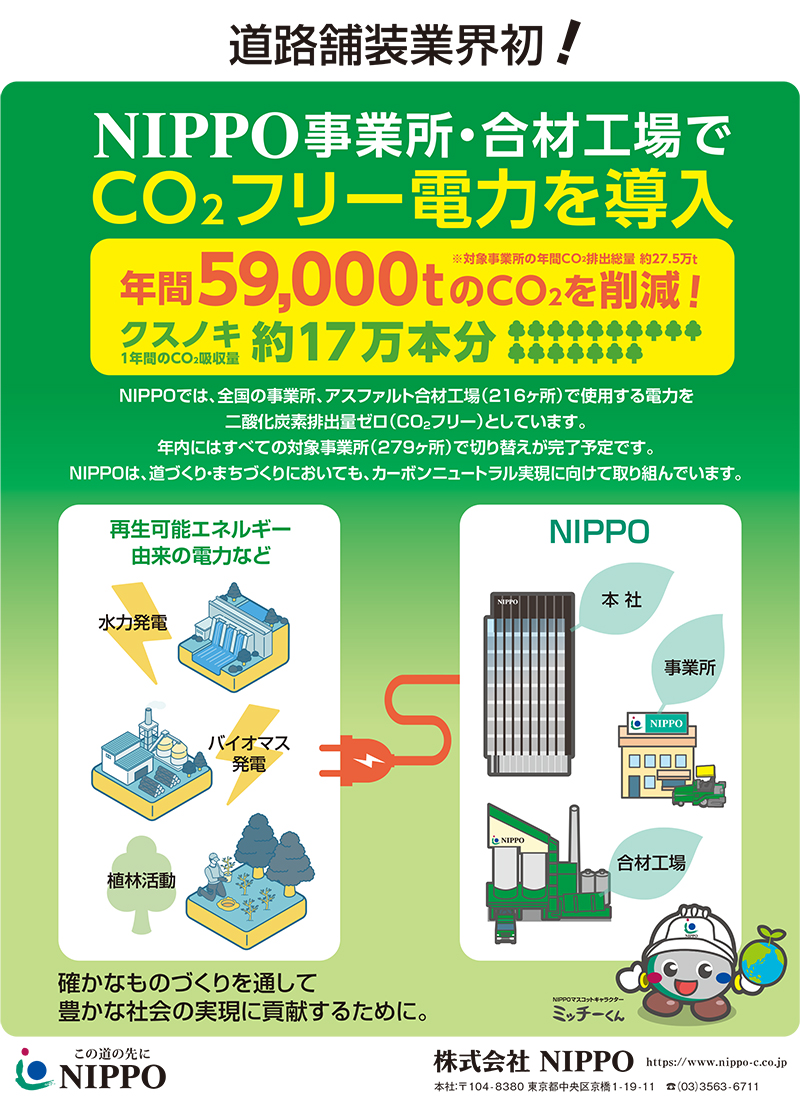 CO2フリー電力導入